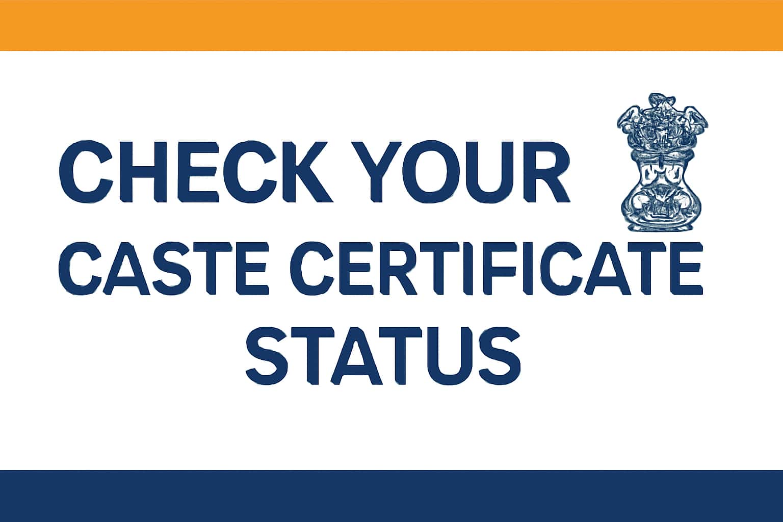 Check Your Caste Certificate Status